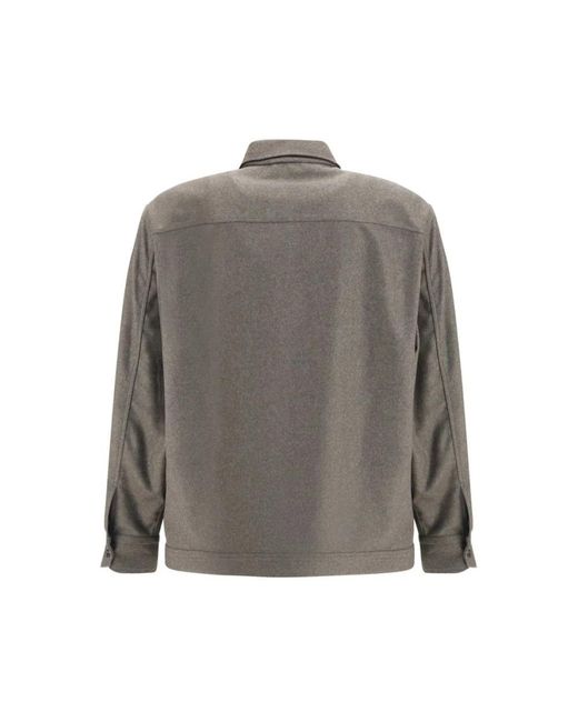Light Jackets Brioni pour homme en coloris Gray