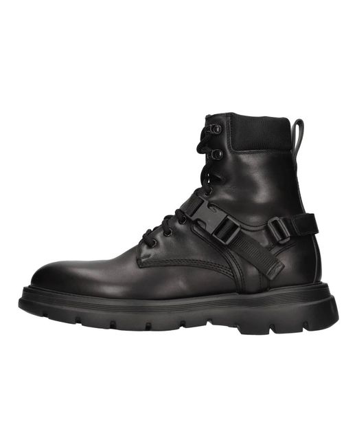 Fabi Black Lace-Up Boots for men
