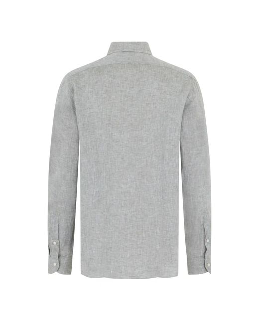 Slowear Gray Casual Shirts for men