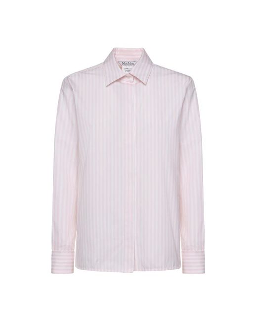 Max Mara Purple Shirts