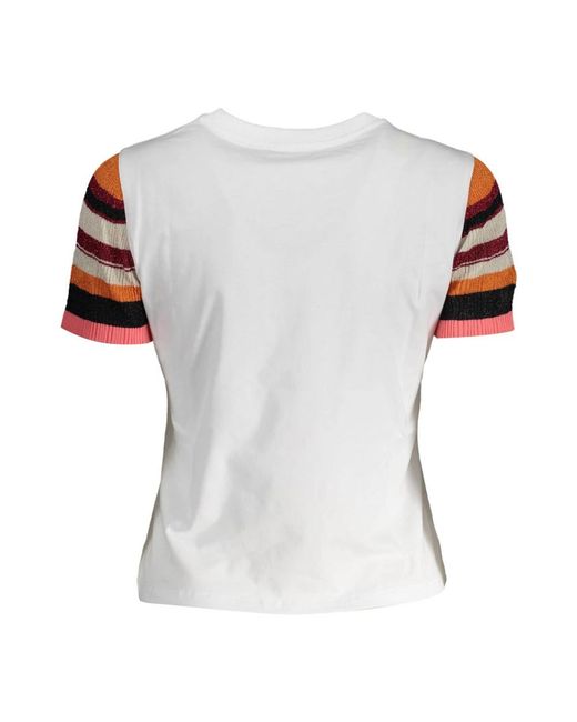 Desigual White T-Shirts