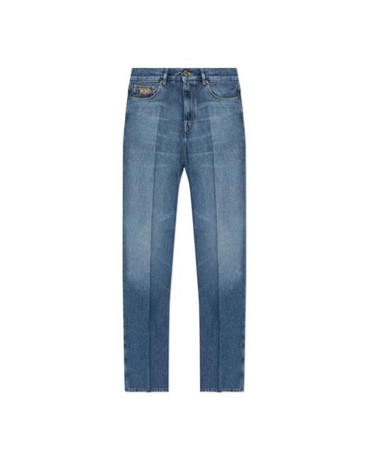 Straight Jeans Versace pour homme en coloris Blue