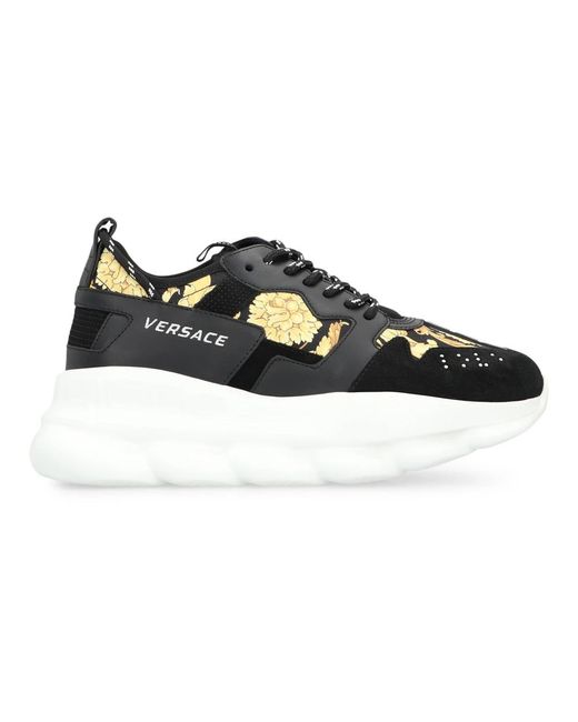 Sneakers Versace de hombre de color Black