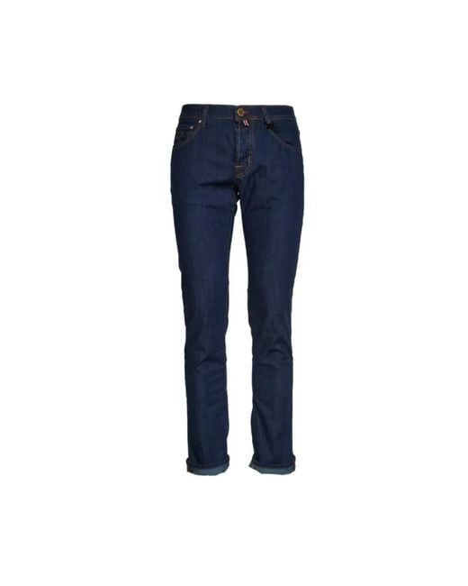 Jacob Cohen Blue Slim-Fit Jeans for men