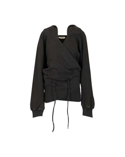 The Attico Black Sweatshirts
