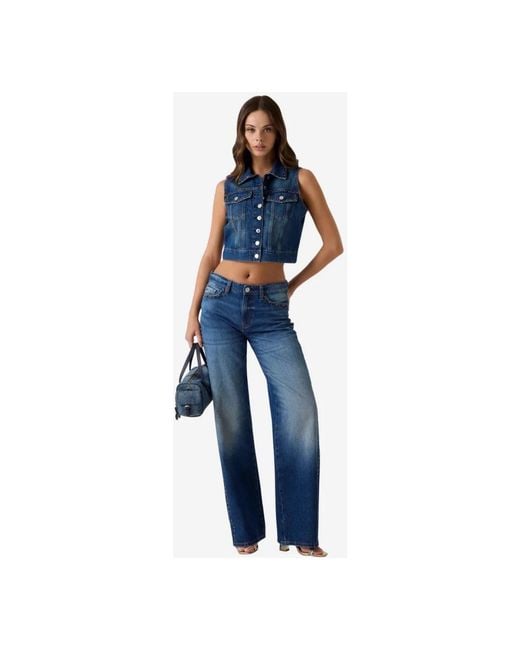 Guess Blue Waistcoats