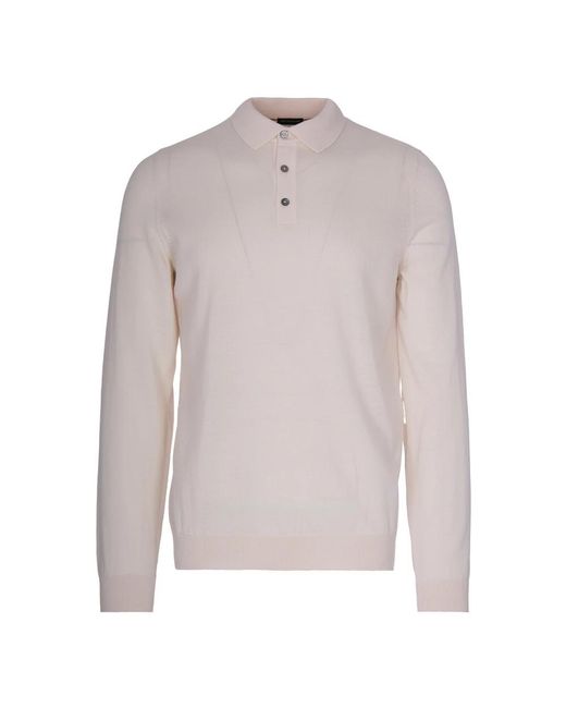 Round-Neck Knitwear Boss pour homme en coloris Gray