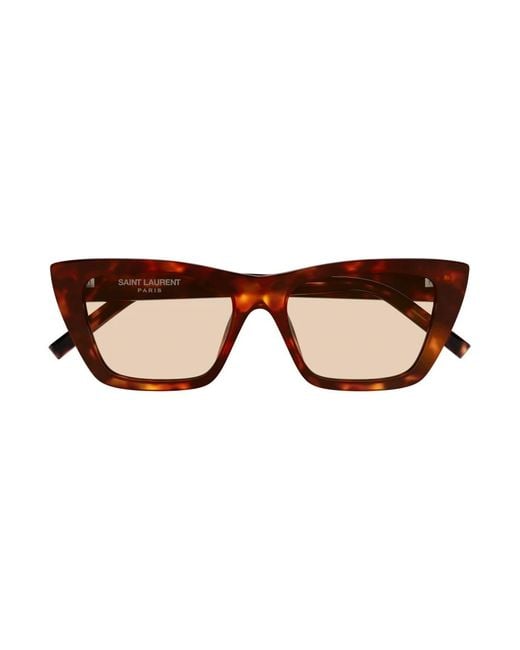 Saint Laurent Brown Sunglasses