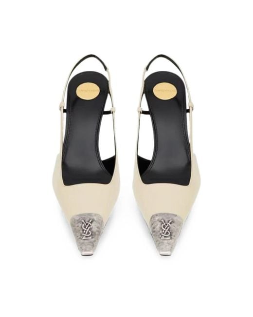 Saint Laurent Metallic Pumps