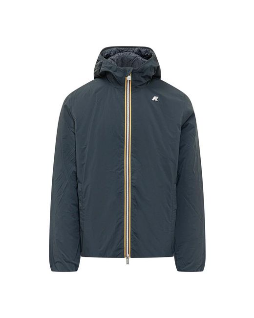 K-Way Jack Plain Warm Jacket in het Blue voor heren