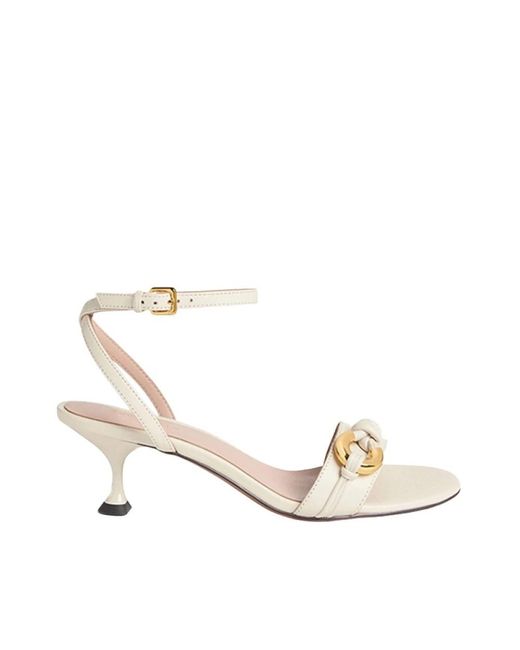 Coccinelle Metallic High Heel Sandals