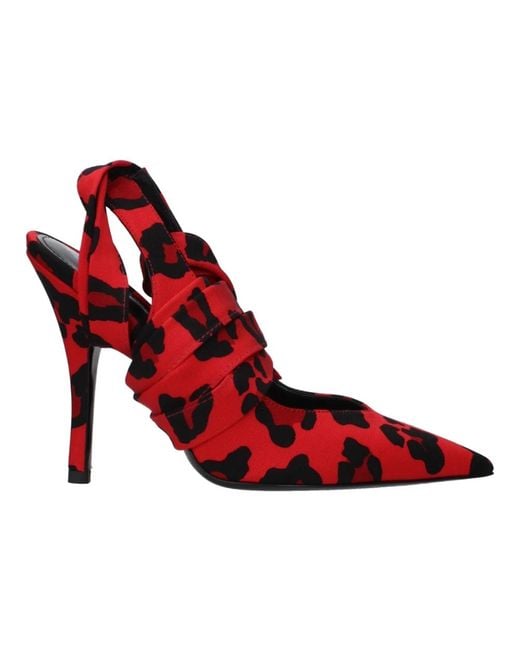 Pumps The Attico de color Red