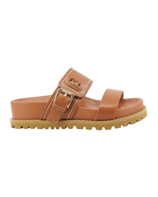 Liu Jo Brown Sliders