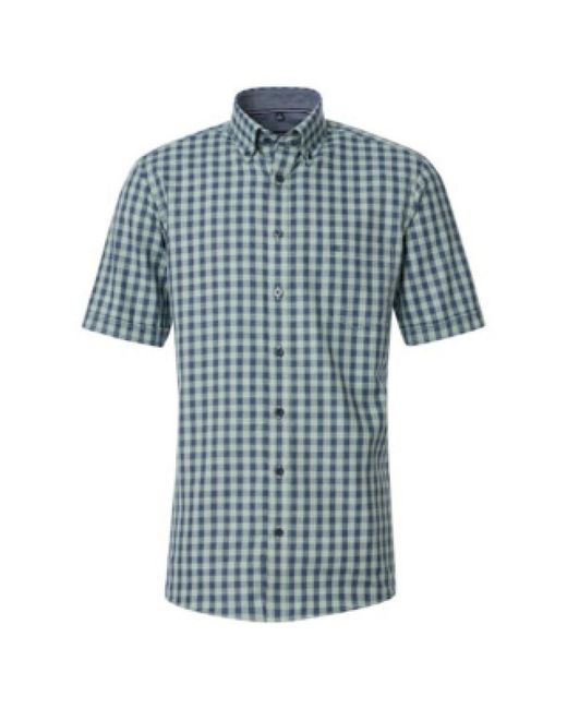 CASA MODA Herren Freizeit Karohemd in Blue für Herren