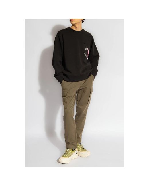 Moncler Green Slim-Fit Trousers for men