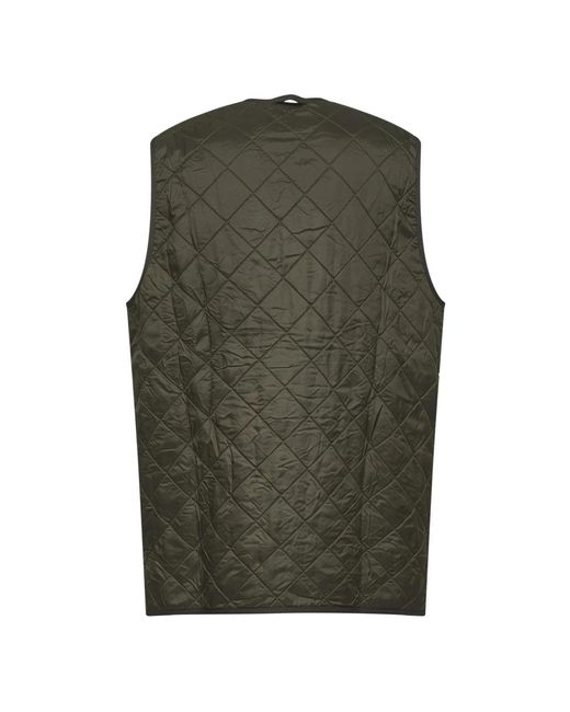 Barbour Groene Gewatteerde Nylonvest in het Green voor heren