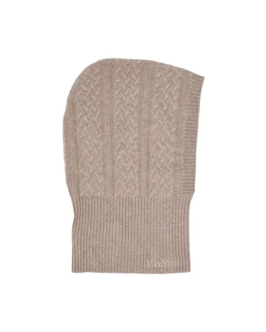 Max Mara Romana Hoed-Pet in het Brown