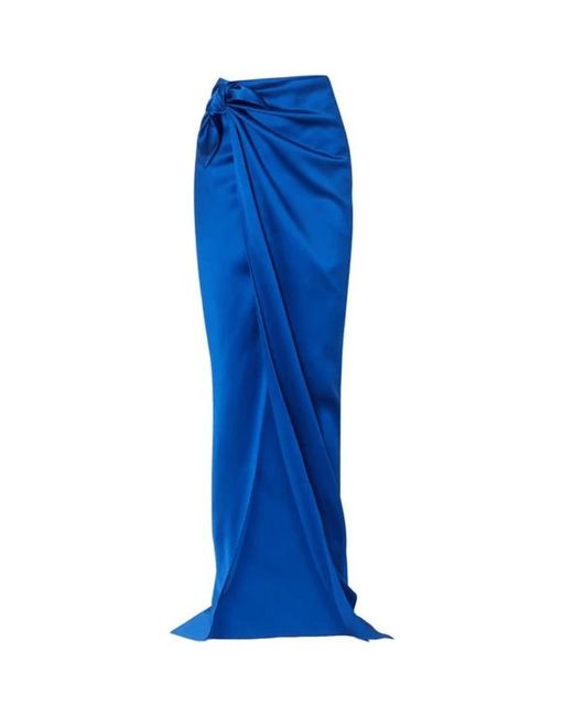Balenciaga Blue Maxi Skirts