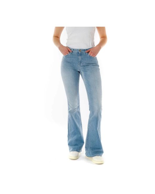 Denham Blue Flared Jeans
