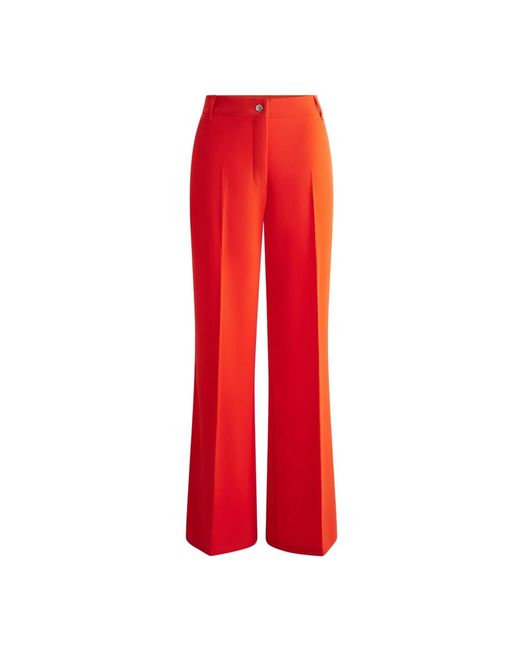 Fusalp Wide Trousers in het Red