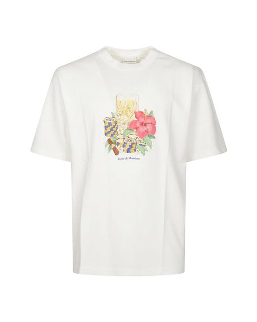 Drole de Monsieur White T-Shirts for men