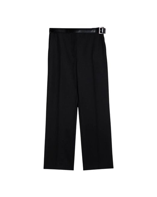 Prada Black Straight Trousers