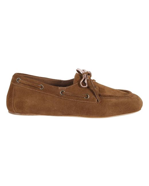 3Juin Brown Boat Shoes