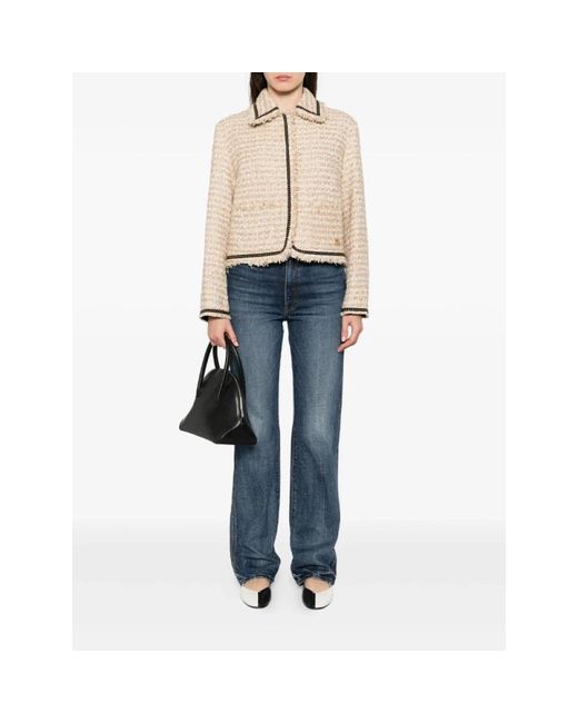 Karl Lagerfeld Natural Tweed Jackets