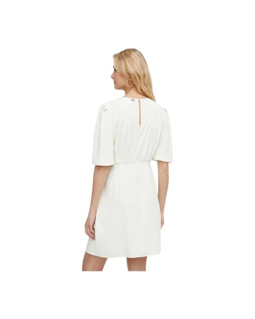 Twin Set White Short Dresses