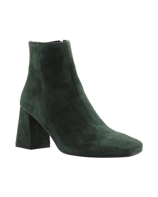 DONNA LEI Green Heeled Boots