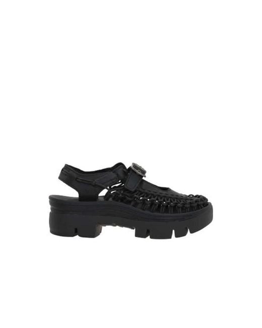 Noir Kei Ninomiya Black Flat Sandals