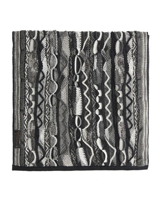 carlo colucci Black Winter Scarves for men