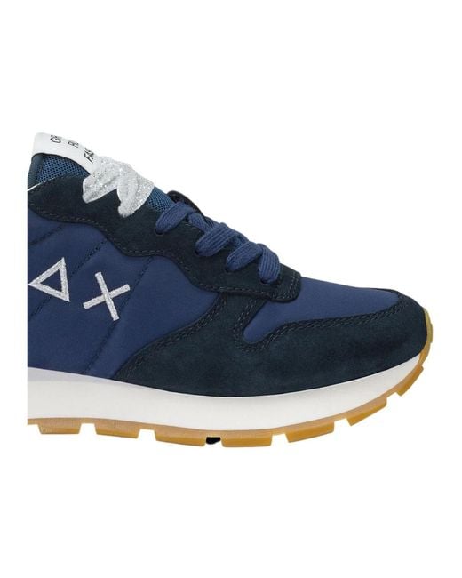 Sun 68 Blue Ally Solid Casual Sneakers