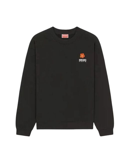 KENZO Black Schwarzer Boke Flower Pullover