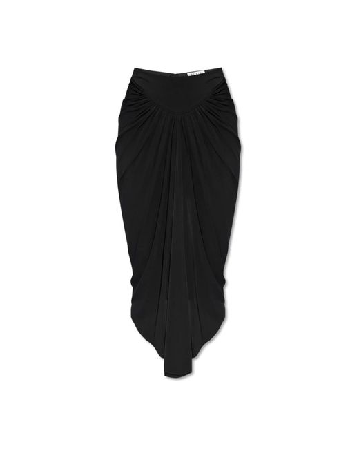 Midi Skirts Alaïa de color Black