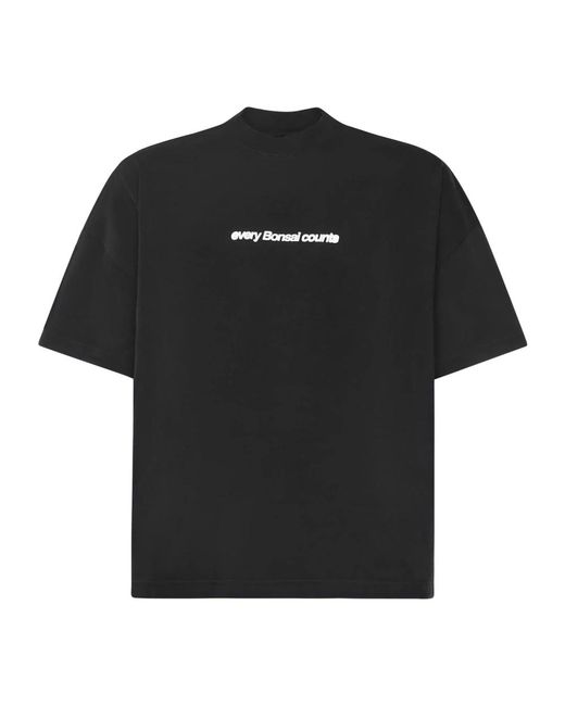 Bonsai T-Shirt Mit Grafikprint in Black für Herren