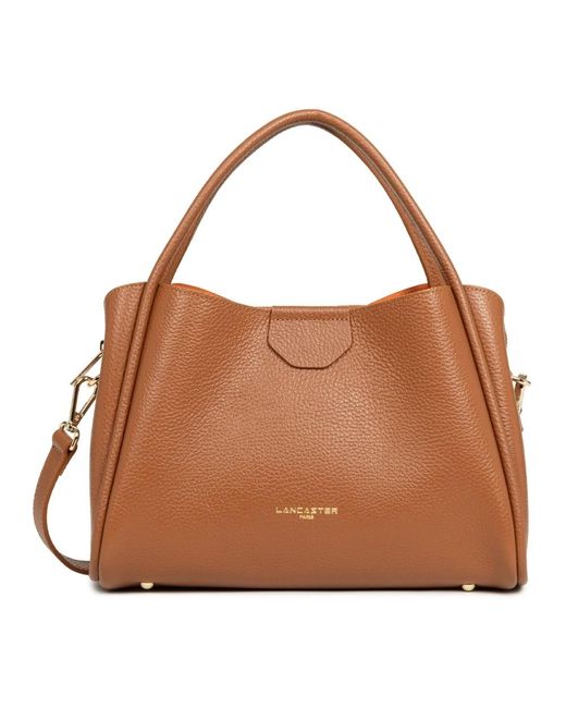 Handbags Lancaster de color Brown
