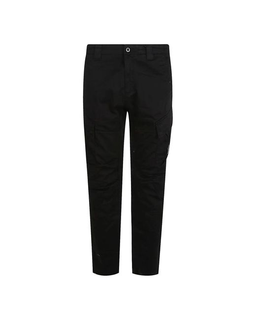 Slim-Fit Trousers C P Company de hombre de color Black