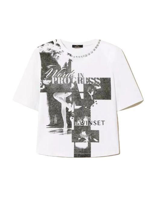 Twinset White T-Shirts