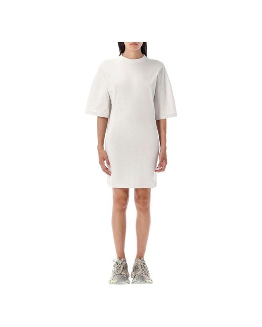 Balenciaga White Short Dresses