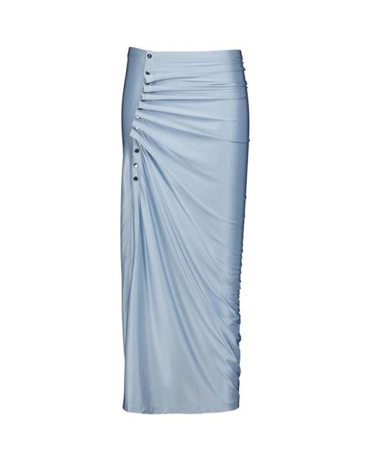 Rabanne Maxi Rokken in het Blue