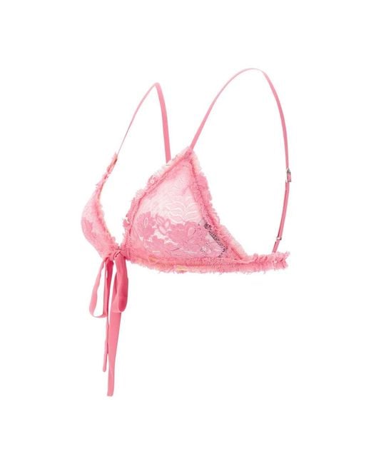 The Attico Pink Bras