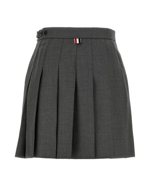 Thom Browne Gray Short Skirts