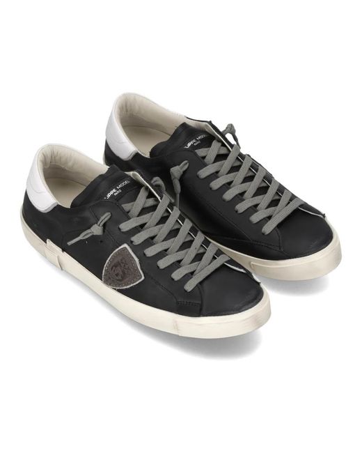 Philippe Model Black Sneakers for men