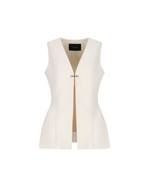 Vests di Mugler in White
