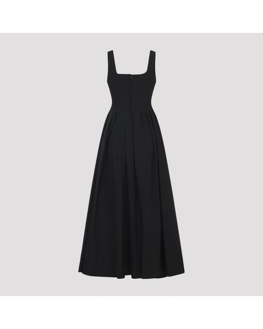 Sportmax Black Spxgiro Long Dress