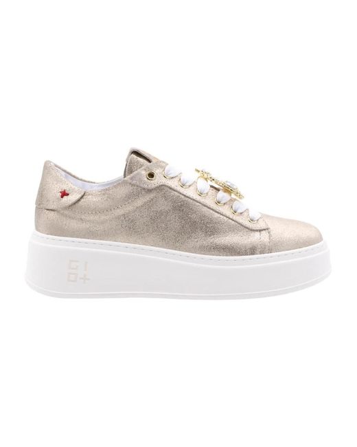 GIO+ Sneakers in het White