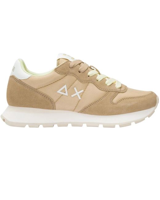 Sun 68 Schoenen ,Nylon Ally Solid Nylon in het Natural