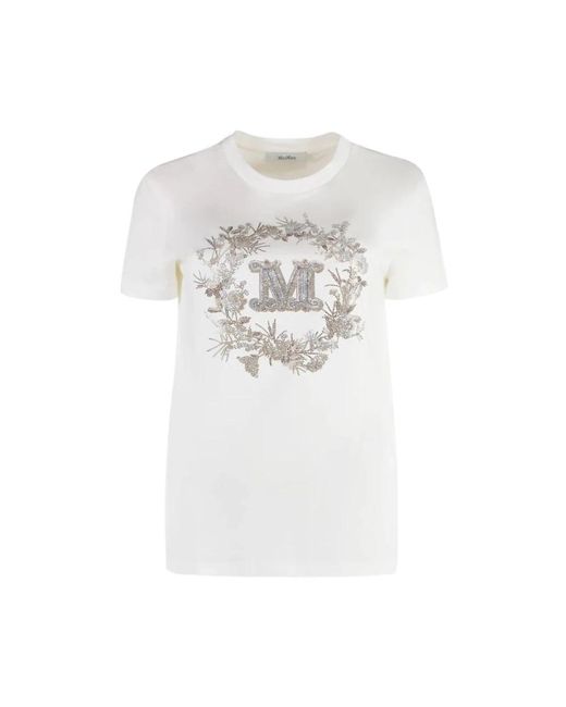Tops > t-shirts Max Mara en coloris White