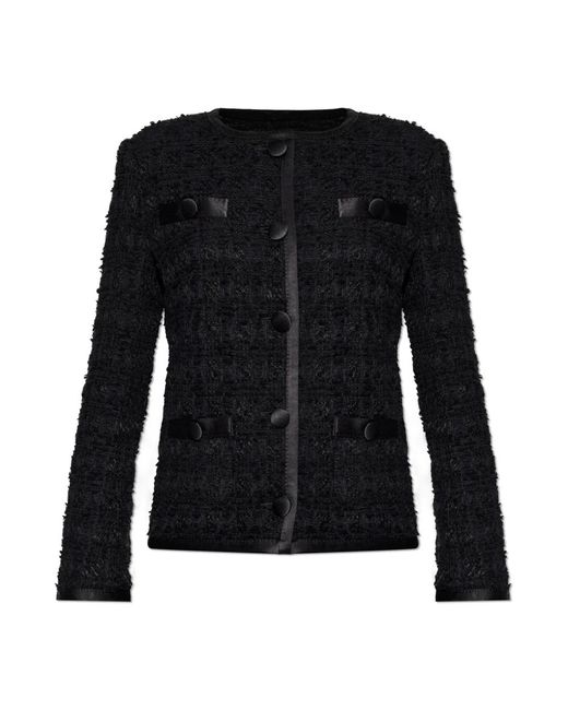Dolce & Gabbana Black Tweed Jackets